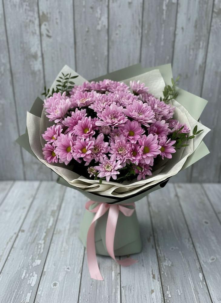 Букет цветов из: Хризантемы в Окуловке