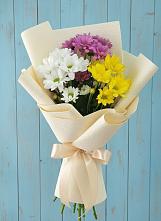 Букет цветов из:  Хризантемы в Окуловке