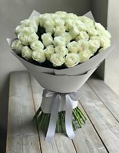 Букет 35 Белых роз #REPLACE_PRED# Окуловке