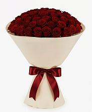Букет 101 Бордовая роза Блэк Бакарра #REPLACE_PRED# Окуловке