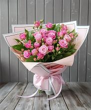 Букет Розовый кустик #REPLACE_PRED# Окуловке