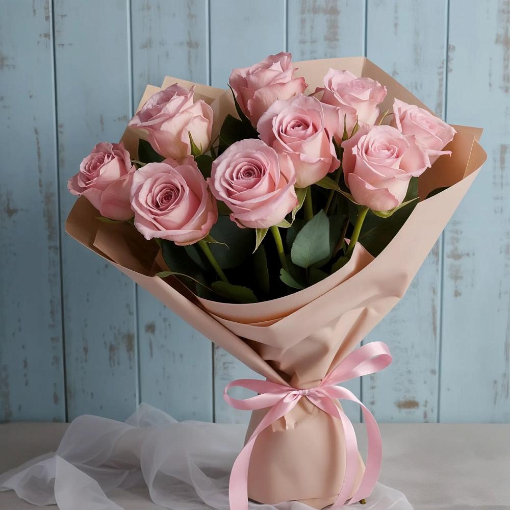 Букет цветов из: Розы в Окуловке