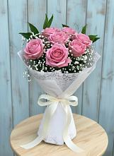 Букет цветов из:  Розы в Окуловке