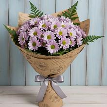 Букет цветов из:  Хризантемы #REPLACE_PRED# Окуловке