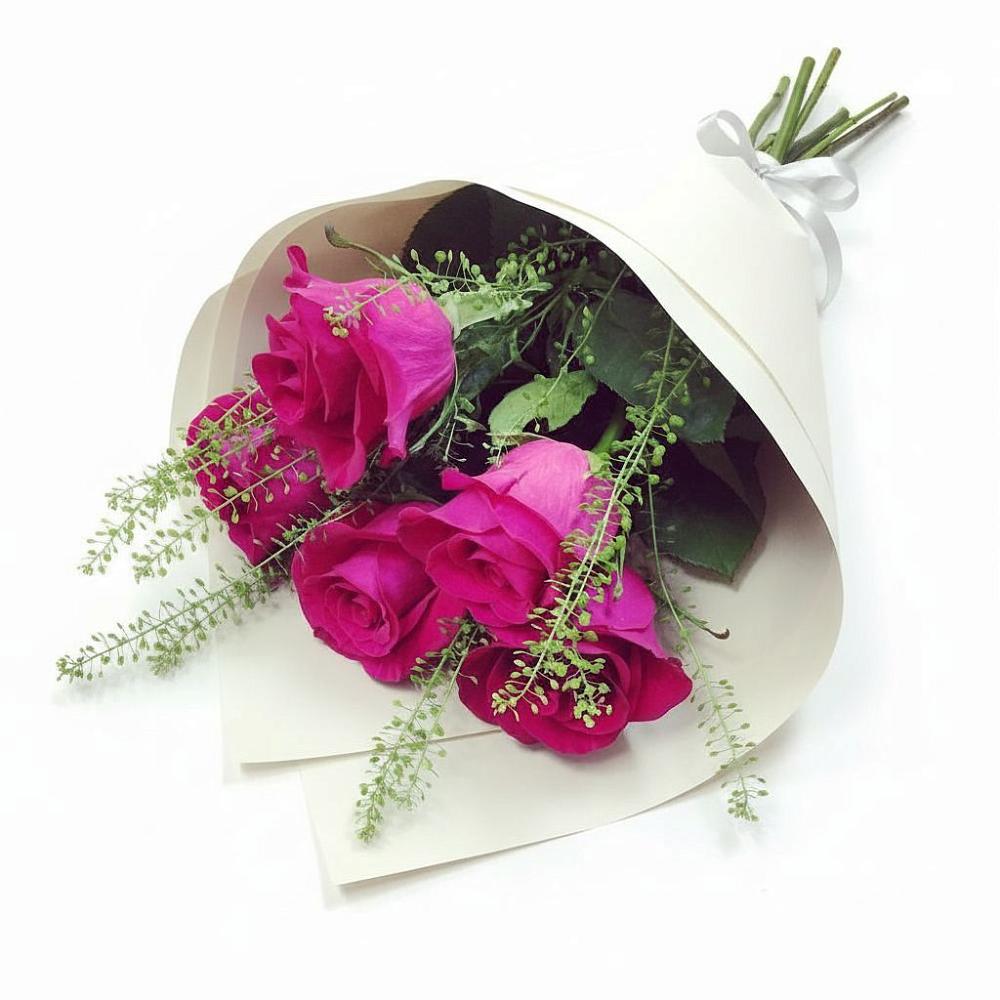 Букет цветов из: Розы в Окуловке