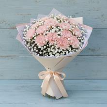 Букет цветов из:  Гвоздики в Окуловке