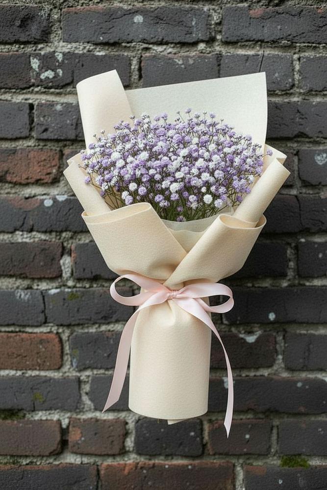 Букет цветов из: Гипсофила в Окуловке