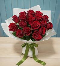Букет Красные розы в Окуловке