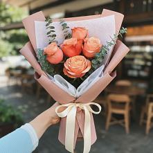 Букет цветов из:  Розы в Окуловке