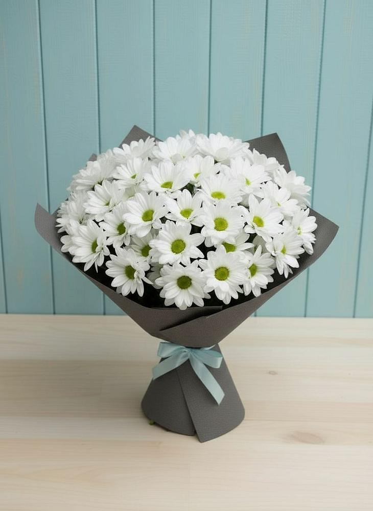 Букет цветов из: Хризантемы в Окуловке