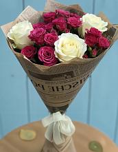 Букет цветов из:  Розы в Окуловке