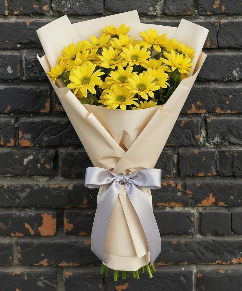 Букет цветов из: Хризантемы в Окуловке