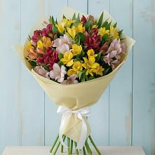 Букет цветов из:  Альстромерии в Окуловке
