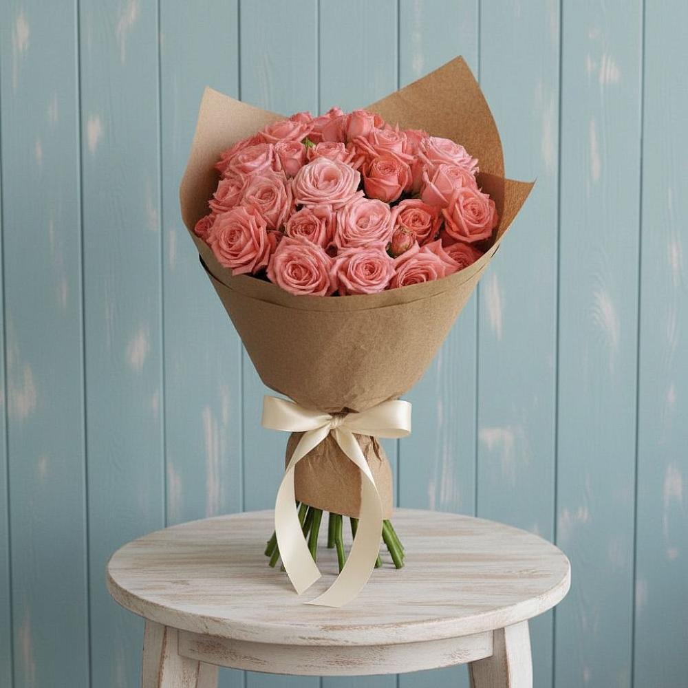 Букет цветов из: Розы в Окуловке