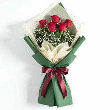 Букет цветов из:  Розы в Окуловке
