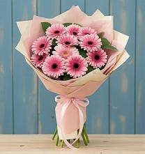 Букет цветов из:  Герберы в Окуловке