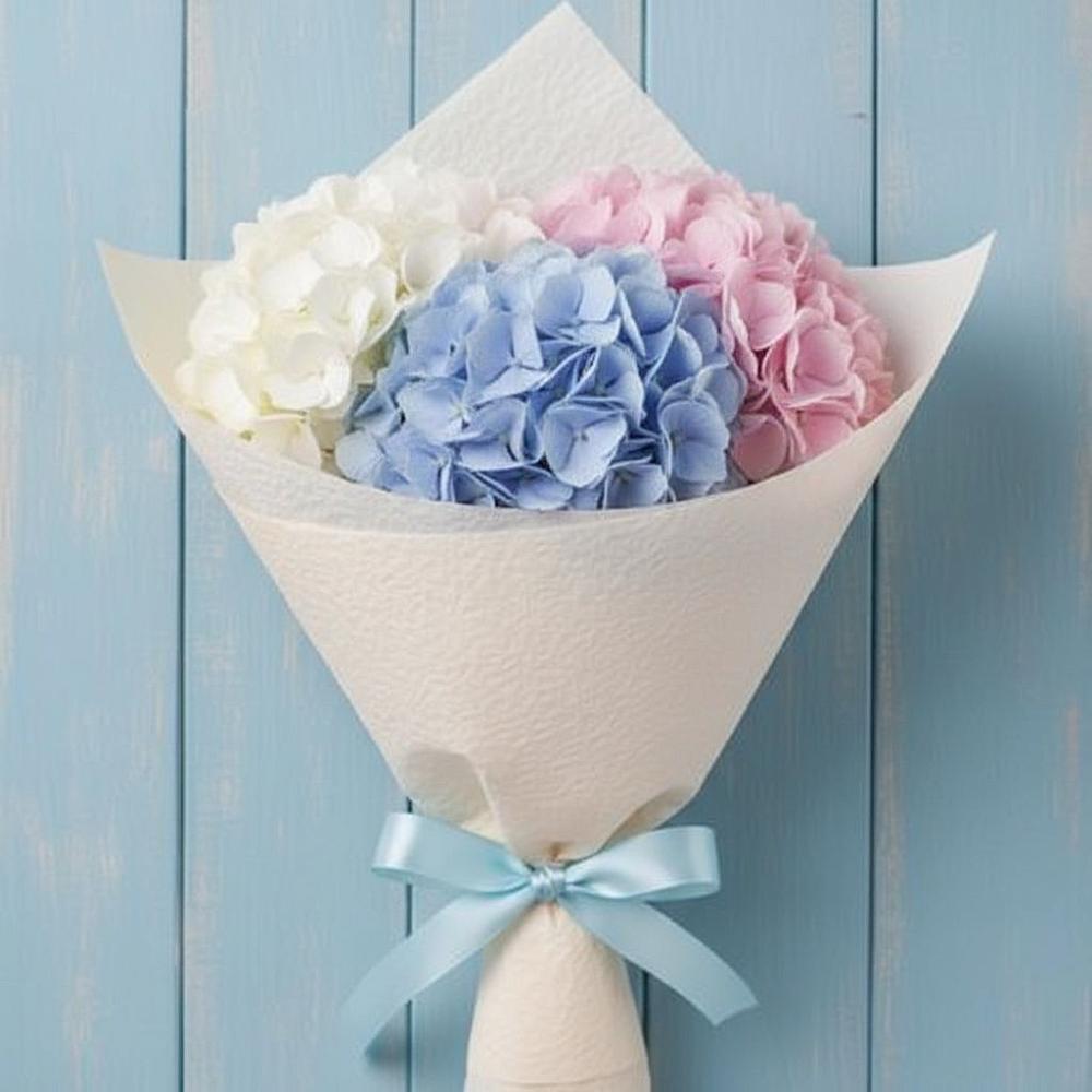 Букет цветов из: Гортензия в Окуловке