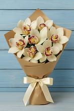 Букет цветов из:  Орхидеи и Розы в Окуловке